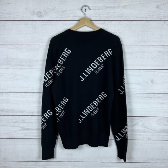 J. Lindeberg The Bridge Wool Blend Sweater Medium - Picture 2 of 5